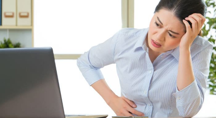 Treatment of stomach bloating