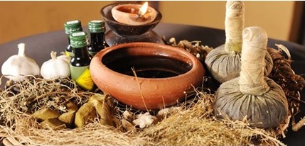 Treatment of a run with Ayurveda
